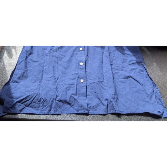 Madewell Shirt Signature Poplin Blue Oversized Button Up Business Casual XXS - Picture 6 of 9